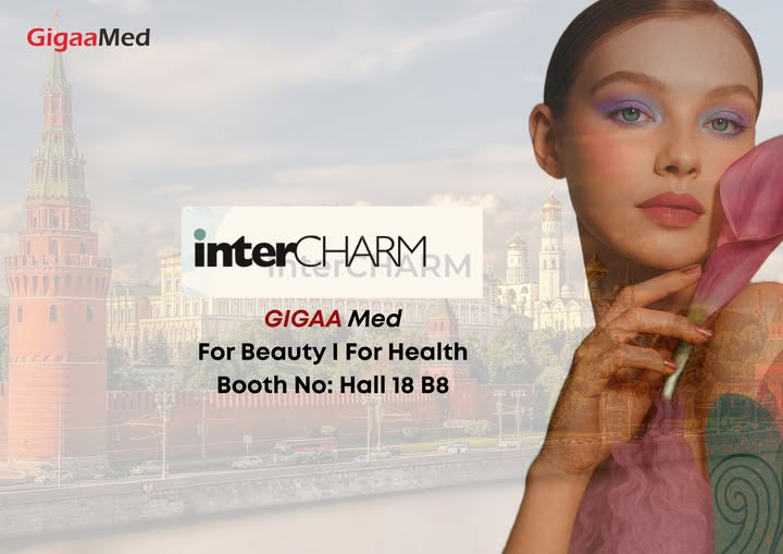 GigaaMed at InterCharm 2026, Moscow — Hall 18, Booth B8