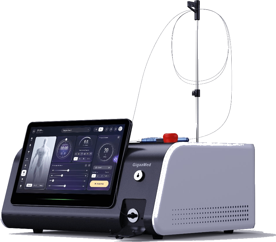 LASEVIA console with articulated fiber arm